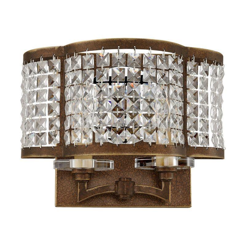 Livex Lighting Grammercy 2 - Light Wall Light in  Hand Painted Palacial Bronze