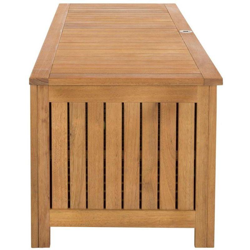 Abri 47.63 Inch L Outdoor Cushion Deck Box  - Safavieh