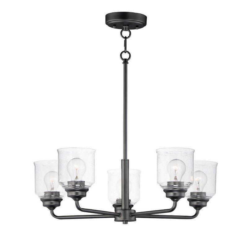 Maxim Lighting Acadia 5 - Light Chandelier in  Black