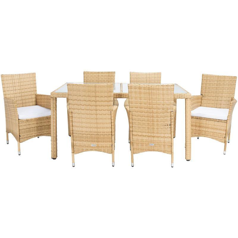 Daxin 6 - Person Rectangular Outdoor Dining Set