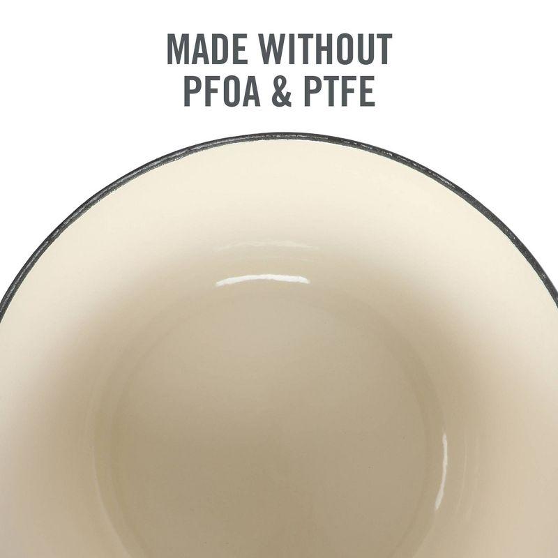 Martha Stewart Martha Stewart Gatwick 7 qt. Cast Iron Round Dutch Oven with Lid