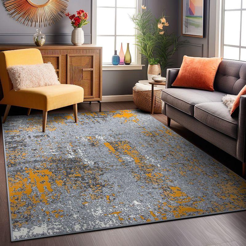 World Rug Gallery Modern Abstract Area Rug