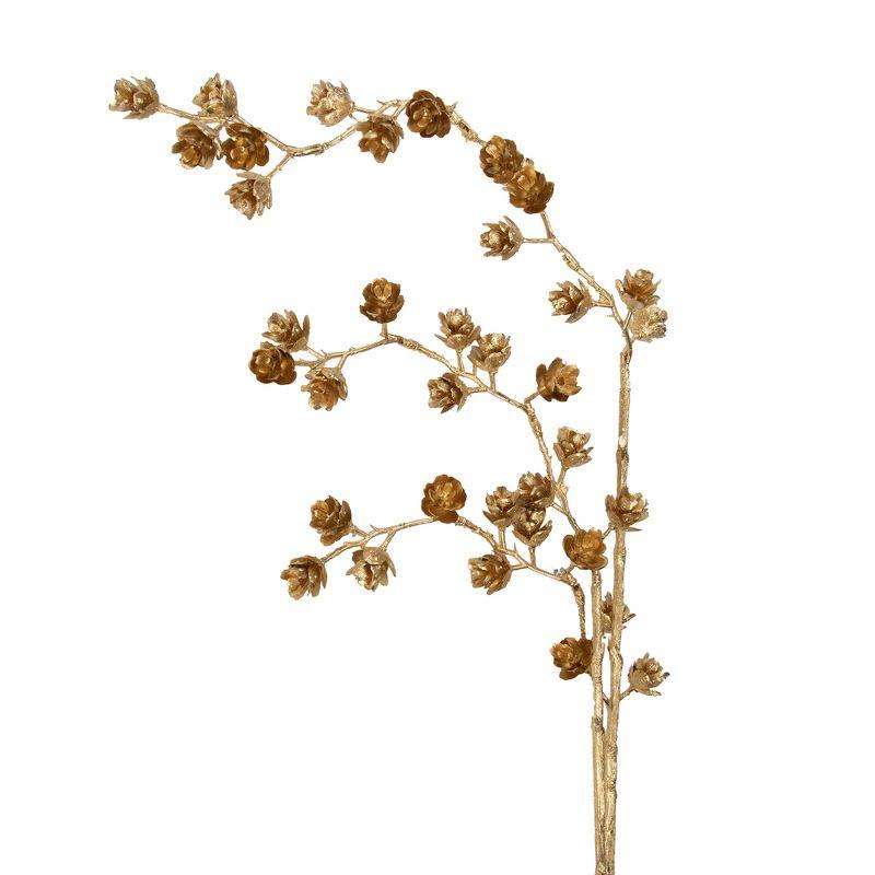 Northlight Seasonal 32" Gold Pine Cone Artificial Christmas Spray