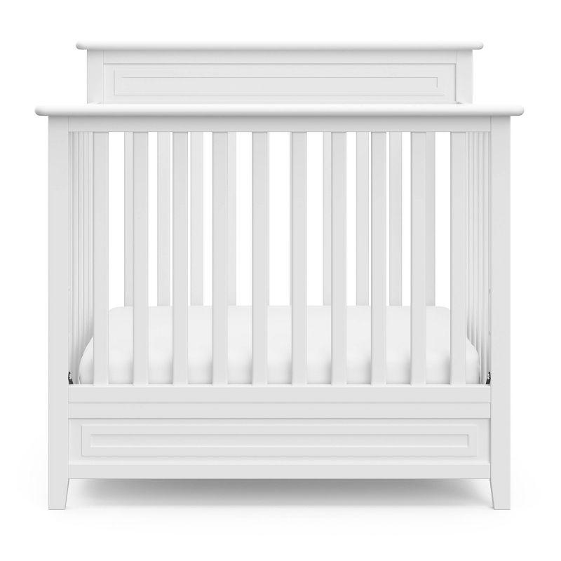 Petal 4-in-1 Mini Convertible Crib with Mattress