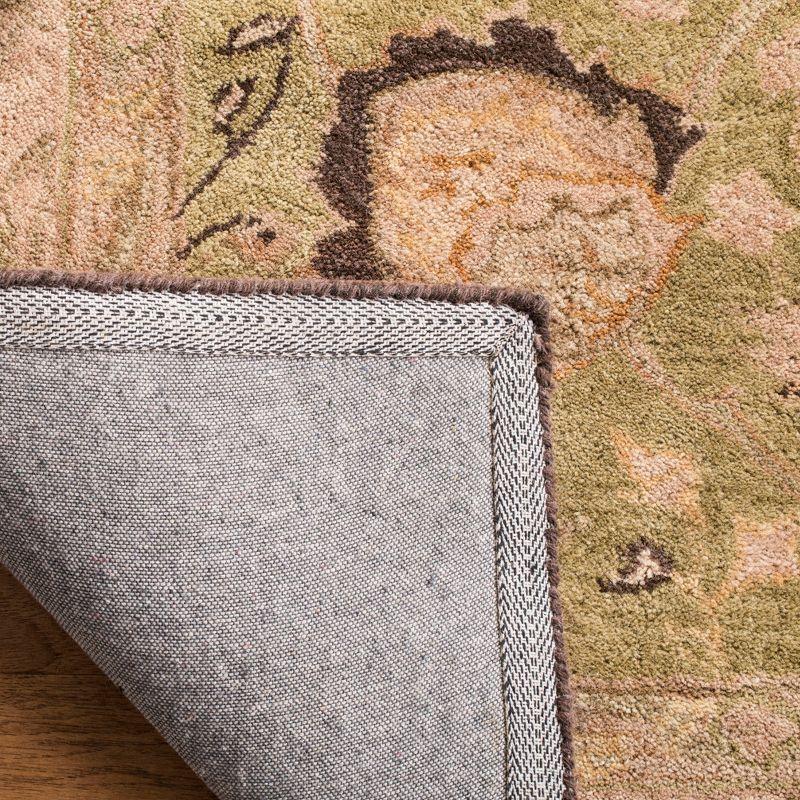 Anatolia AN512 Hand Tufted Indoor Accent Rug - Sage/Beige - 2'x3' - Safavieh