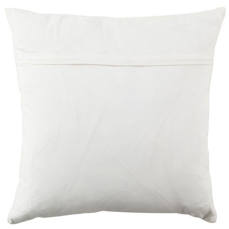 Safavieh Appliqued Cotton Throw Pillow