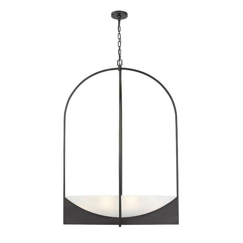 Z-Lite Devon 8 - Light Chandelier in  Matte Black