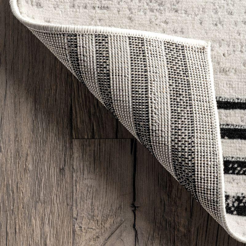 nuLOOM Blaire Contemporary Solar Eclipse Area Rug