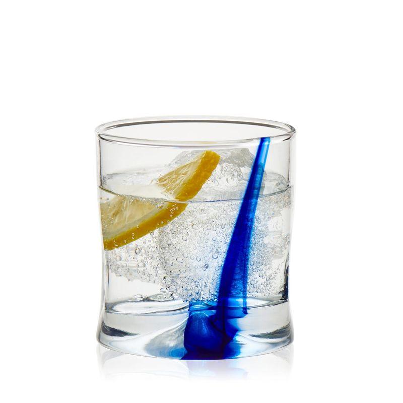 Libbey Blue Ribbon Impressions 8-ounce Rocks Glass Set