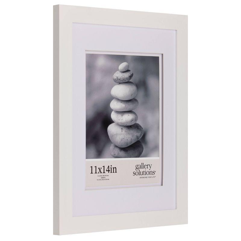 Gallery Solutions Gallery Solutions Wall Mount Double Airfloat Mat Picture Frame