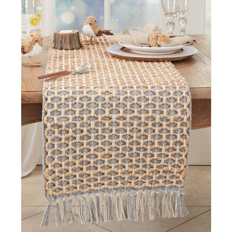 Saro Rustic Rope Table Runner