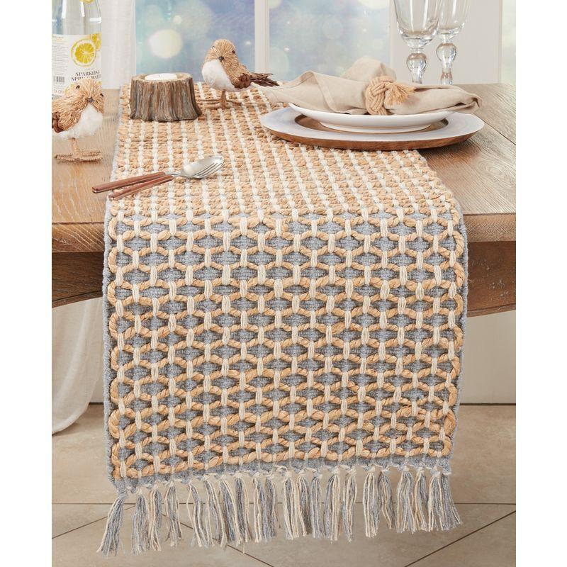 Saro Lifestyle Jute Rope Table Runner