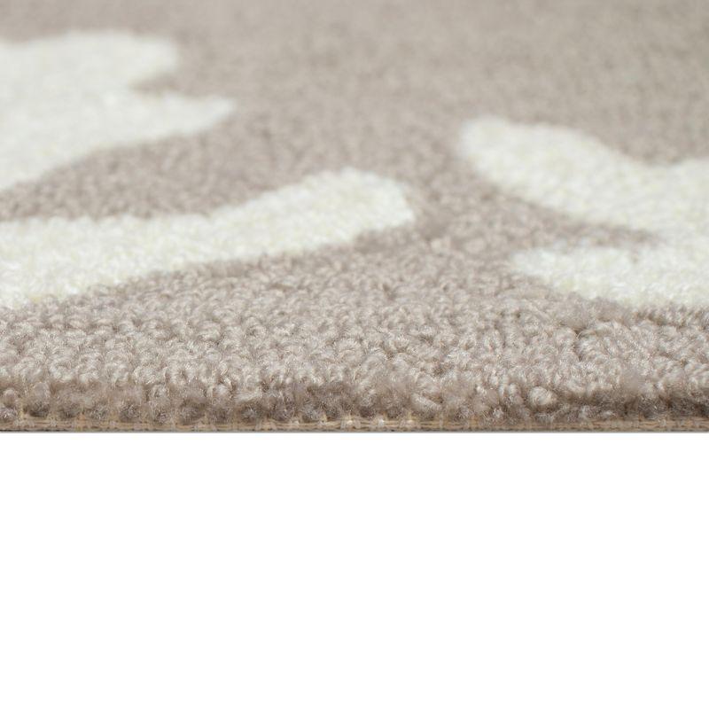 Coral Border Outdoor Rug
