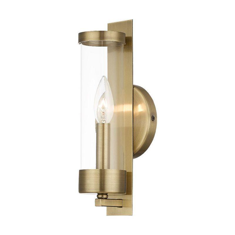 Livex Lighting Castleton 1 - Light Sconce in  Antique Brass