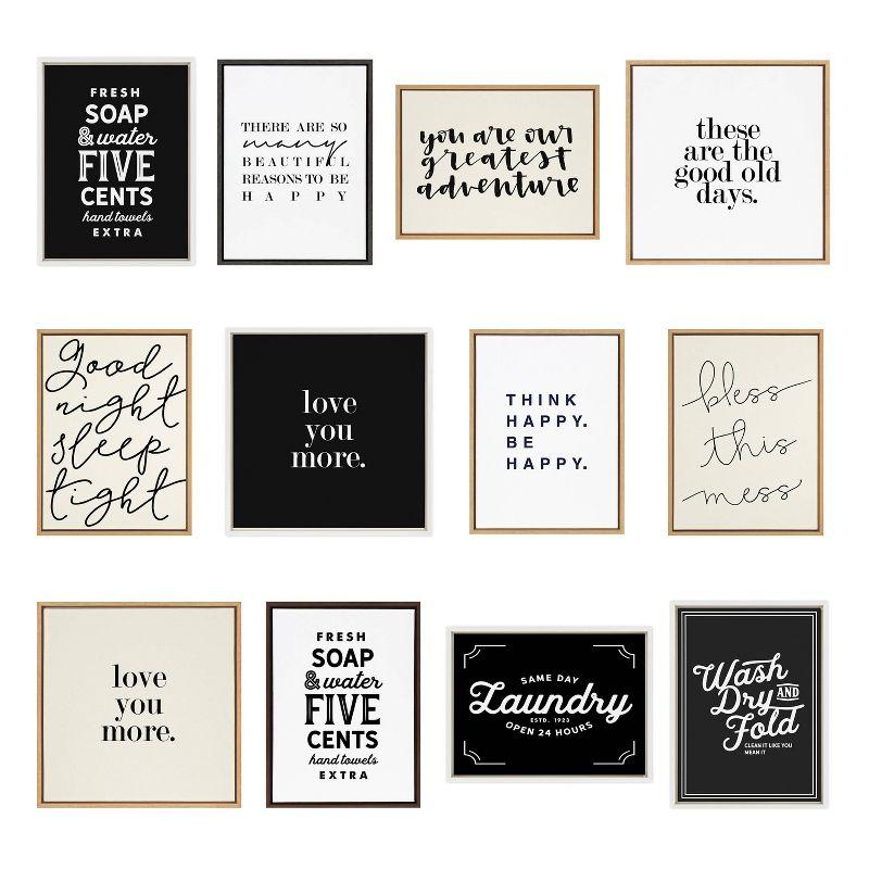 (Set of 2) 18" x 24" Sylvie Sweet Dreams Canvas Art Set by Maggie Price Natural - Kate & Laurel All Things Decor