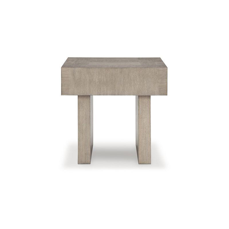 Signature Design by Ashley Jorlaina End Table, Light Grayish Brown