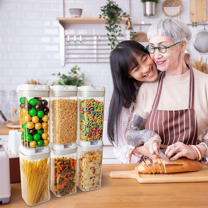 Cheer Collection Cheer Collection 43.2oz. Food Storage Container (Set of 6)