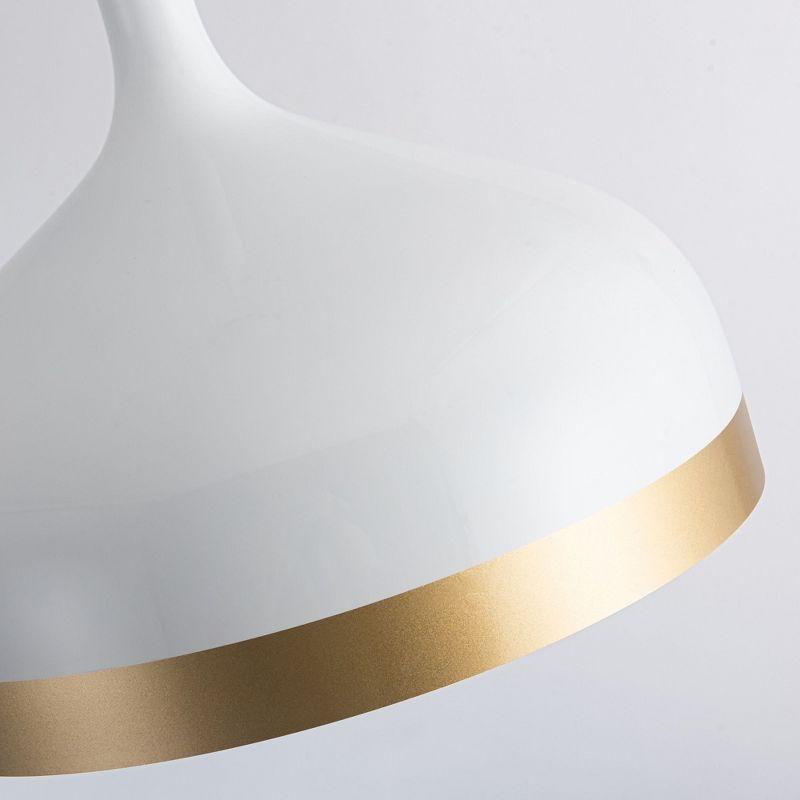 Artcraft Lighting Dash 1 - Light Pendant in  White/Gold