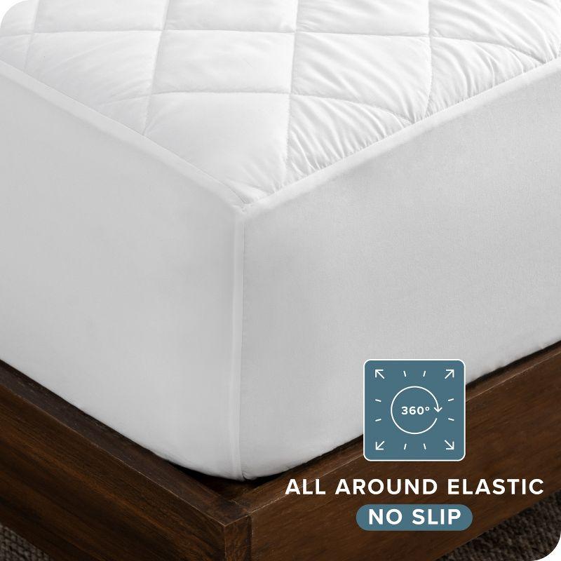 Bare Home Waterproof Quilted Mattress Pad