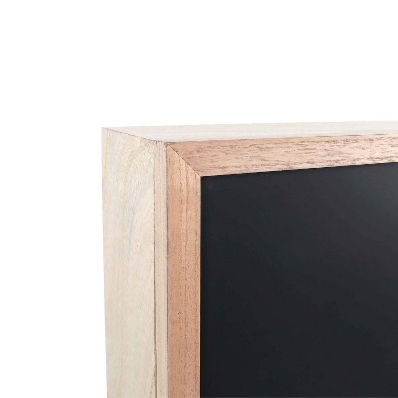 36" x 24" Murphy Desk Natural - Prinz: Floating, Wall-Mounted, Chalkboard, Space-Saving Design