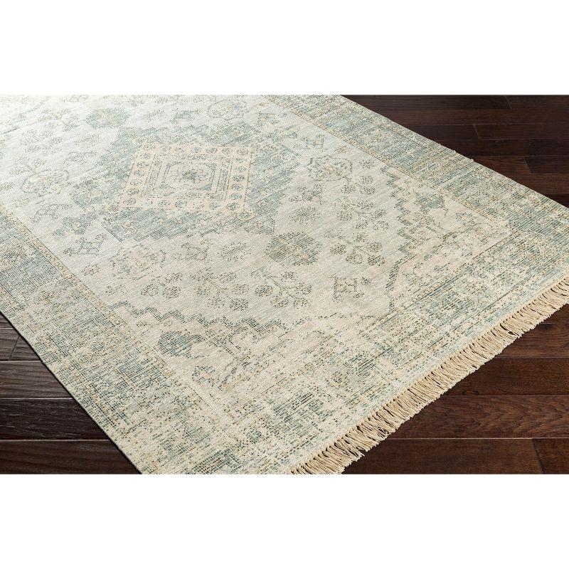 Hauteloom Adamstown Sage&Peach Cotton Rug