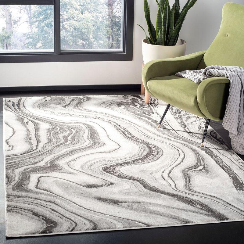 Craft CFT819 Loomed Indoor Area Rug - Grey/Silver - 6'7"x9' - Safavieh