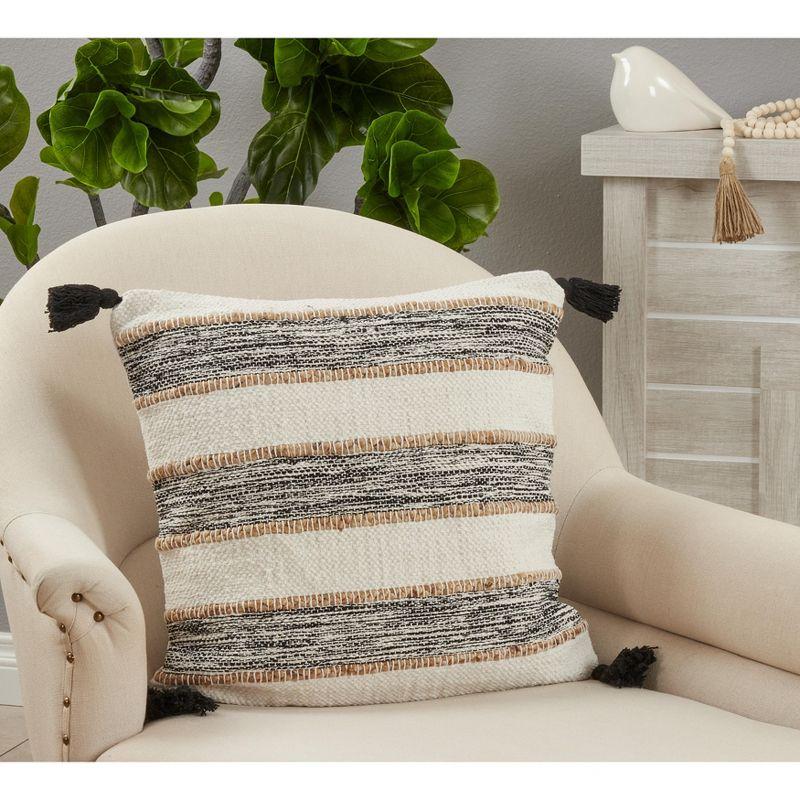 Tassels Cotton Pillow Cover