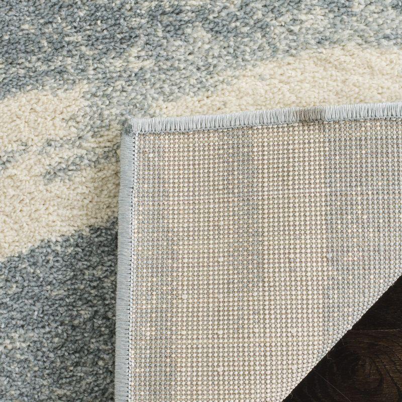 Adirondack ADR125 Machine Made Indoor Runner - Cream/Slate - 2'-6"x6' - Safavieh