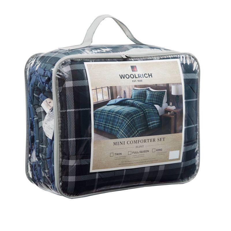 Flint CozySpun Down Alternative Comforter Mini Set Navy - Woolrich