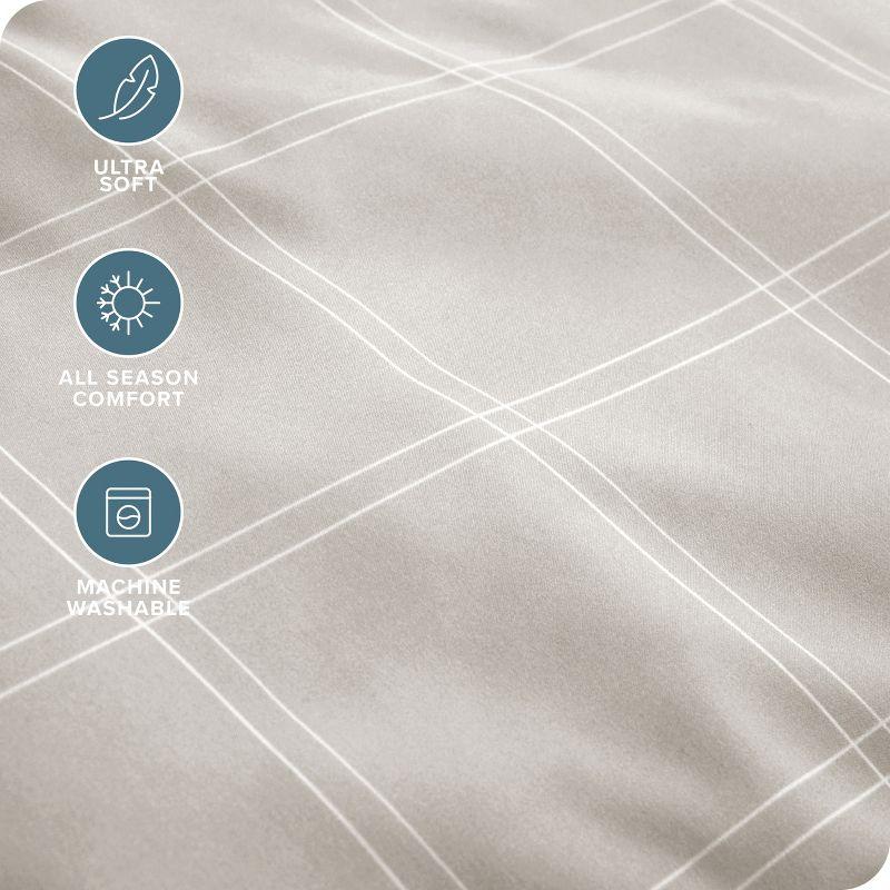 Bare Home Microfiber Geometric Sheet Set