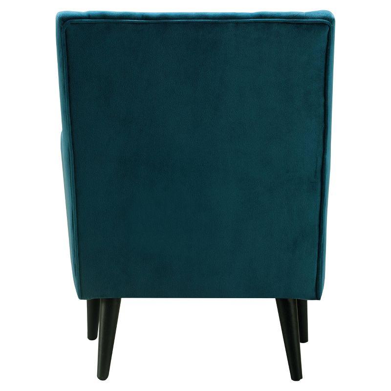 Elle Decor Celeste Tufted Velvet Accent Chair