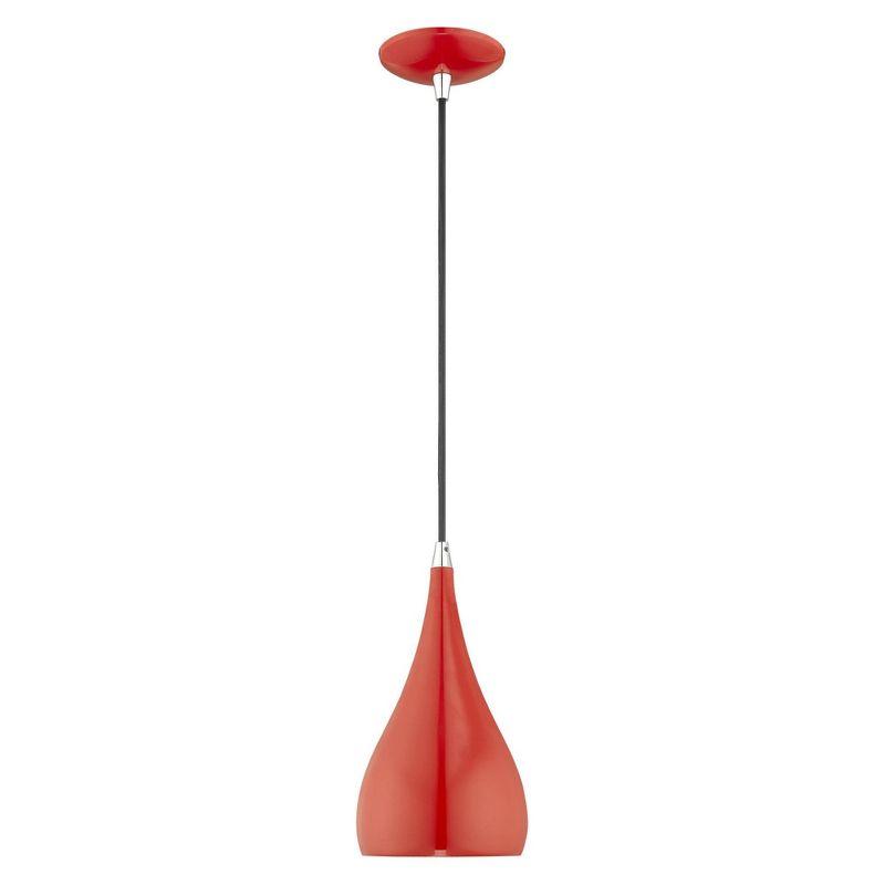 Schultz Single Light Metal Dimmable Pendant