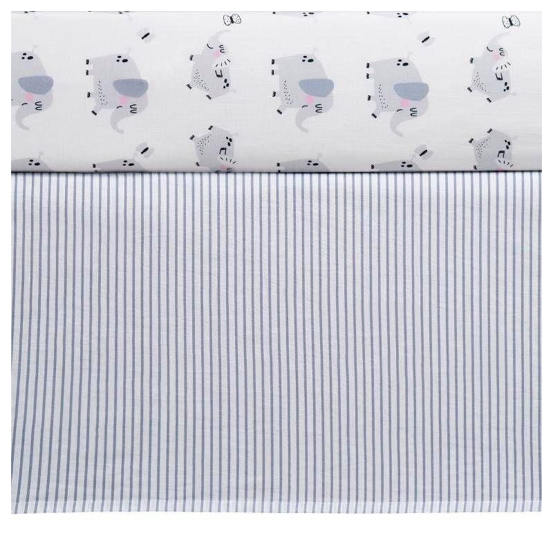 Oxford Baby 3pc Crib Bedding Set - Ele-A-Fun