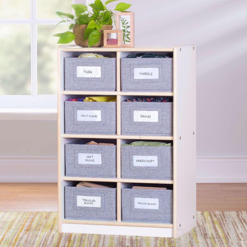 EdQ Essentials Bin Cubby Storage Organizer