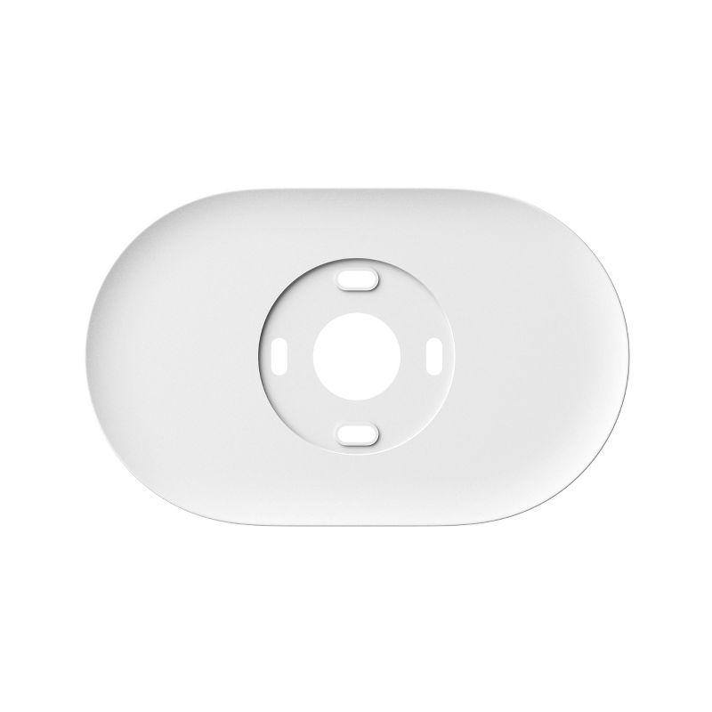 Snow White Steel Google Nest Thermostat Trim Kit