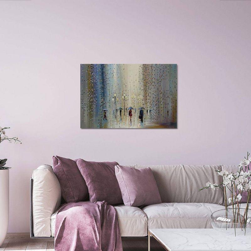 Under A Rainy Sky by Ekaterina Ermilkina Unframed Wall Canvas - iCanvas