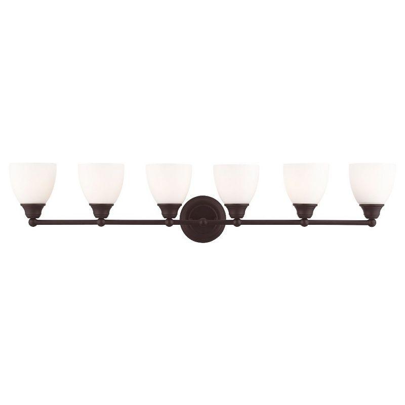 Livex Lighting Somerville 6 - Light Vanity in  Bronze