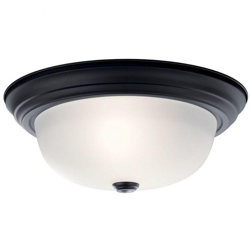 Kichler Lighting 2 - Light Flush Mount in  Black