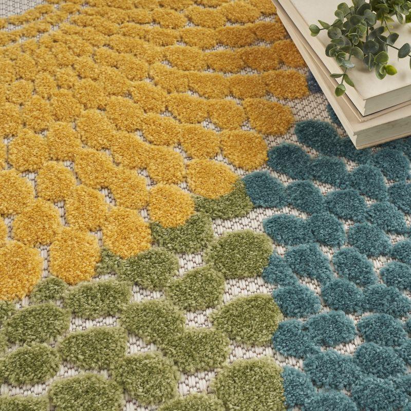 Nourison Aloha Bold Geometric Indoor Outdoor Rug