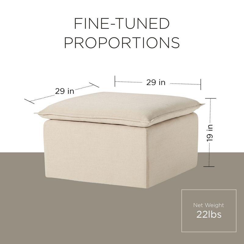 Maven Lane Claude Contemporary Ottoman