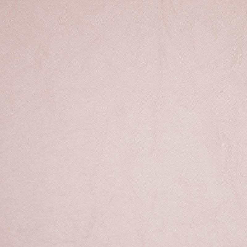 Blush Sheer Polyester Rod Pocket Curtain Panel, 50" x 63"