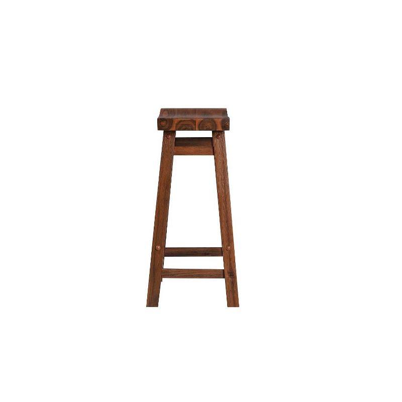 24" Sonoma Saddle Counter Height Barstool - Boraam