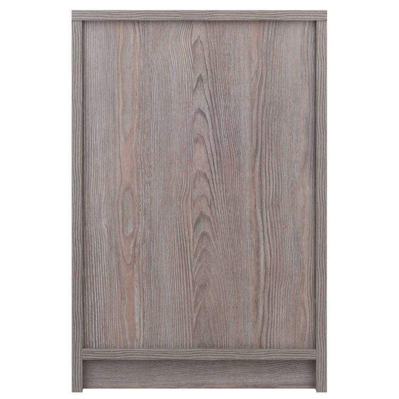 Rennick Accent Table Ash Gray - Winsome: Sturdy Side Storage, Home Office Compatible