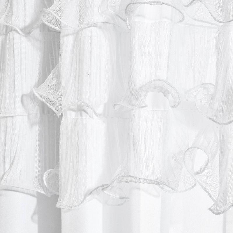Lush Decor Avery Polyester Semi Sheer Curtain Pair (Set of 2)
