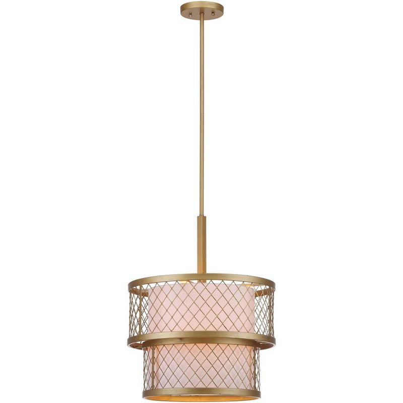 Evie Mesh Pendant Light - Antique Gold - Safavieh.