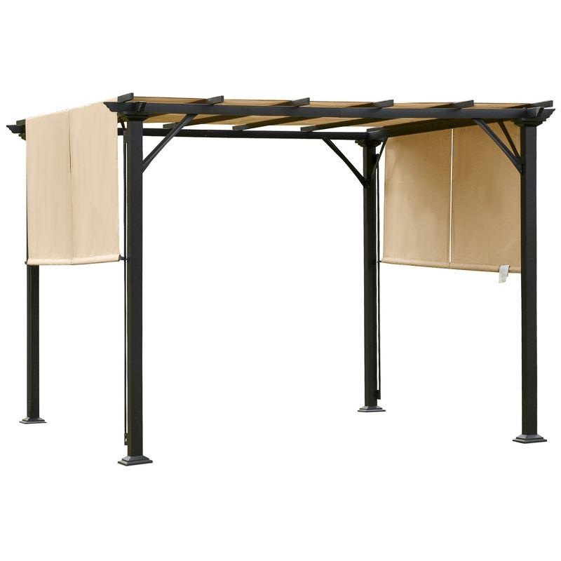 Outsunny Steel Patio Gazebo