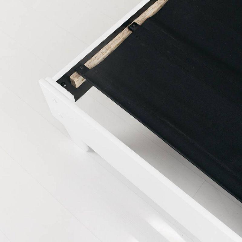 Queen Piperton Platform Bed White - Signature Design by Ashley: Modern Style, No Box Spring Needed