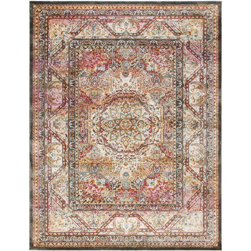 Ivory Hand-Knotted Viscose 8' x 10' Area Rug