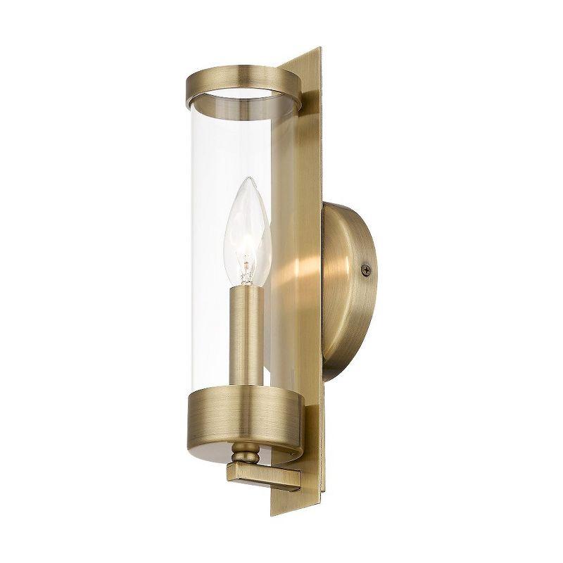 Bernd Steel Candle Wall Light