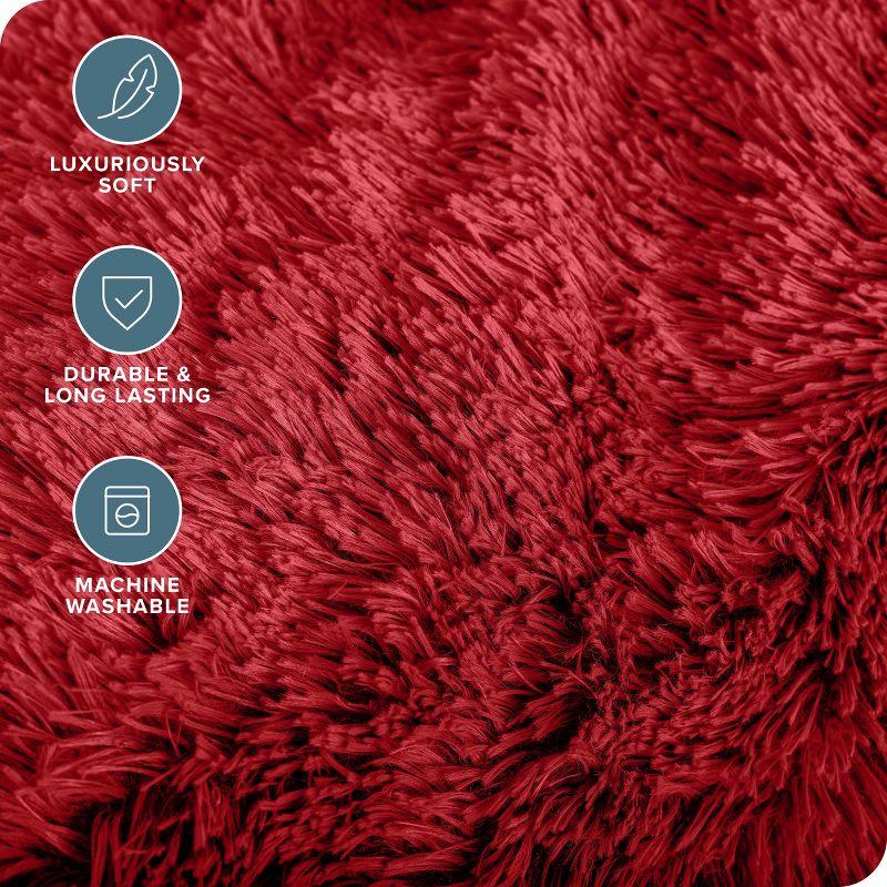 Bare Home Shaggy Faux Fur Sherpa Blanket